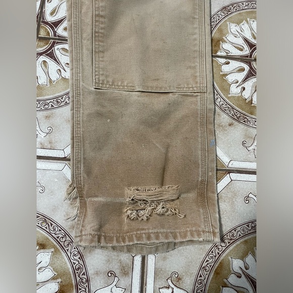 Vintage Distressed 90s Carhartt Carpenter Pants - Picture 3 of 10